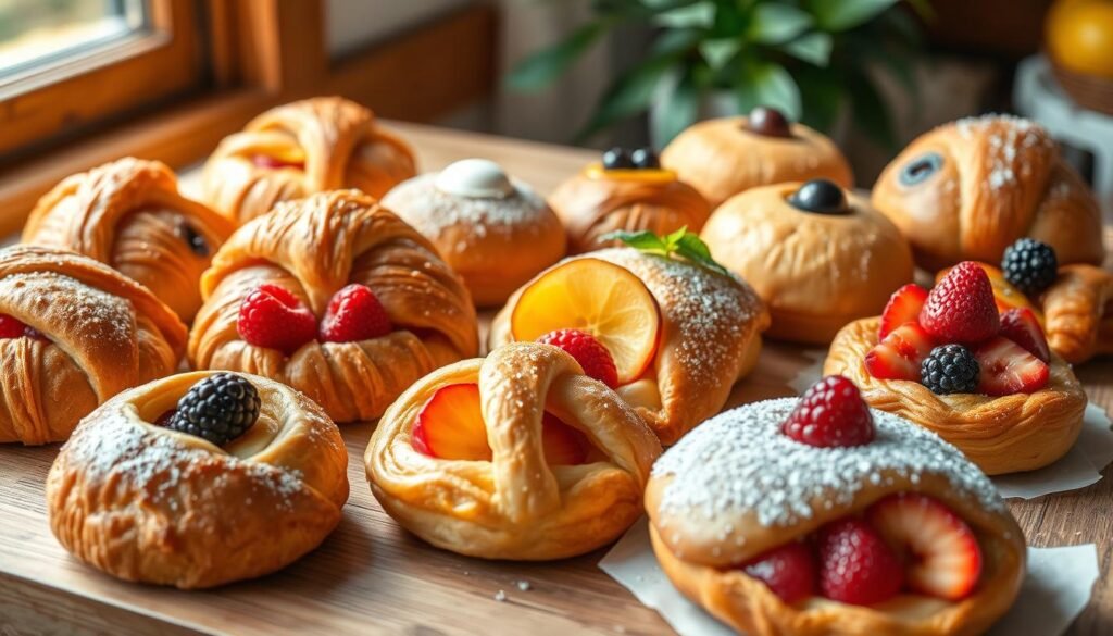 Delicious Fruit Pastries